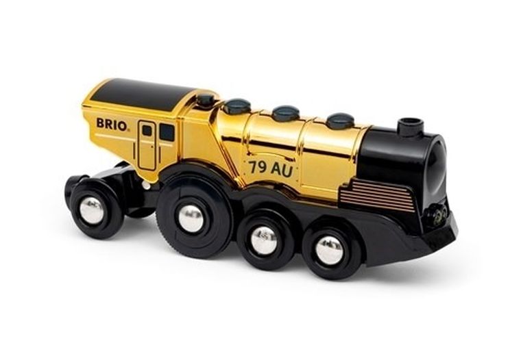 Brio, World, Mighty Gold, złota lokomotywa