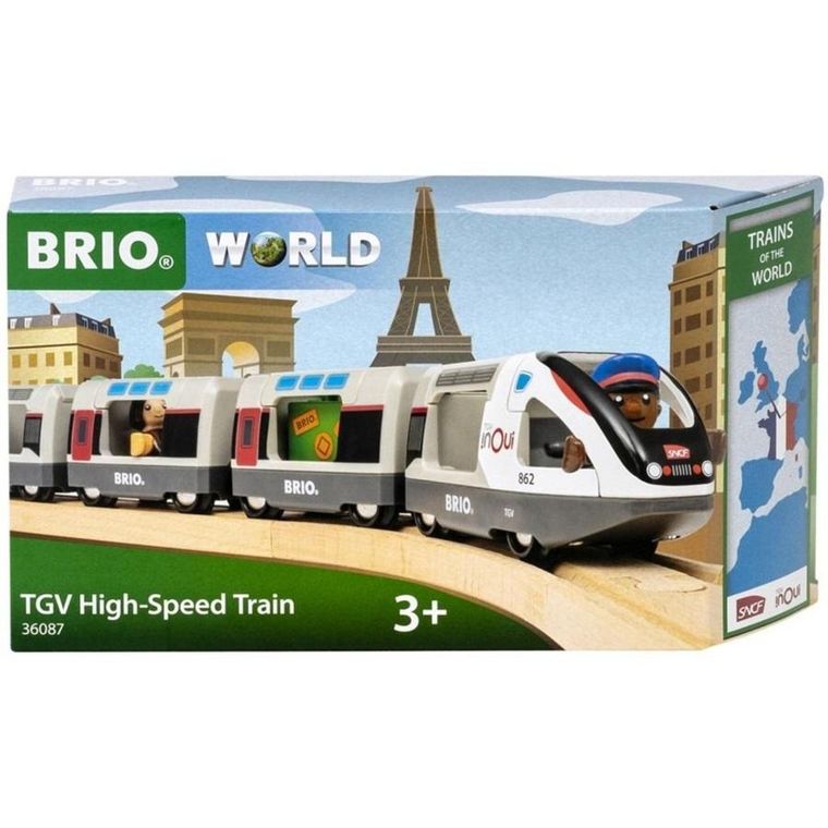 Brio World, Pociąg TGV, kolejka drewniana