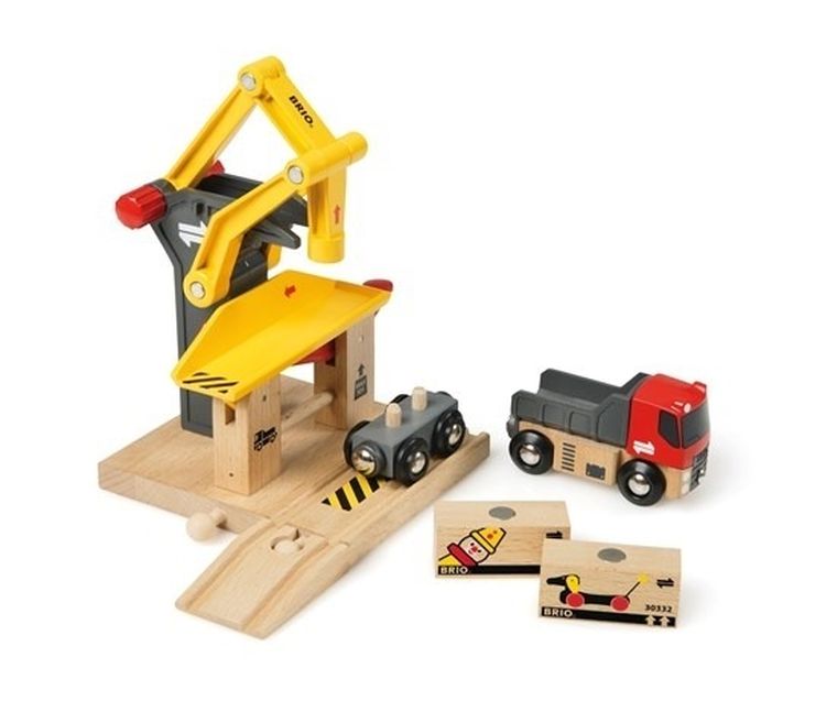 Brio World, Stacja przeładunkowa, zabawka drewniana