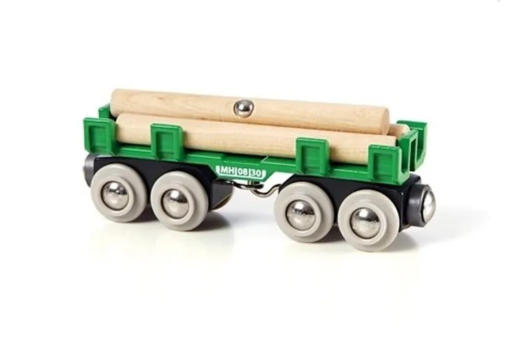 Brio World, Wagon z drewnem, zabawka drewniana