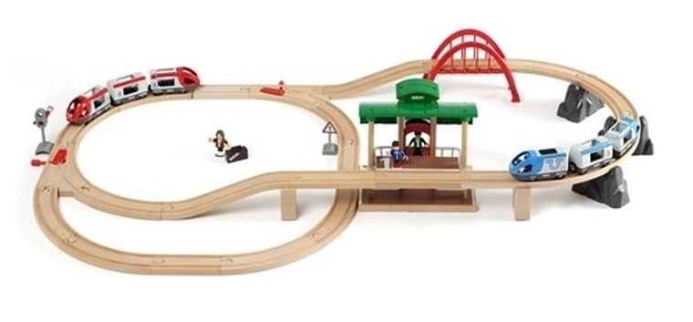 Brio World, zestaw kolejowy z dworcem