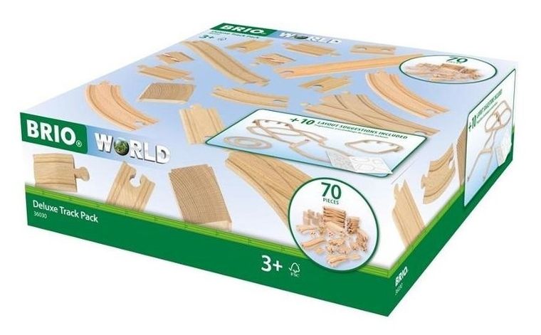 Brio World, zestaw torów deluxe, 70 elementów