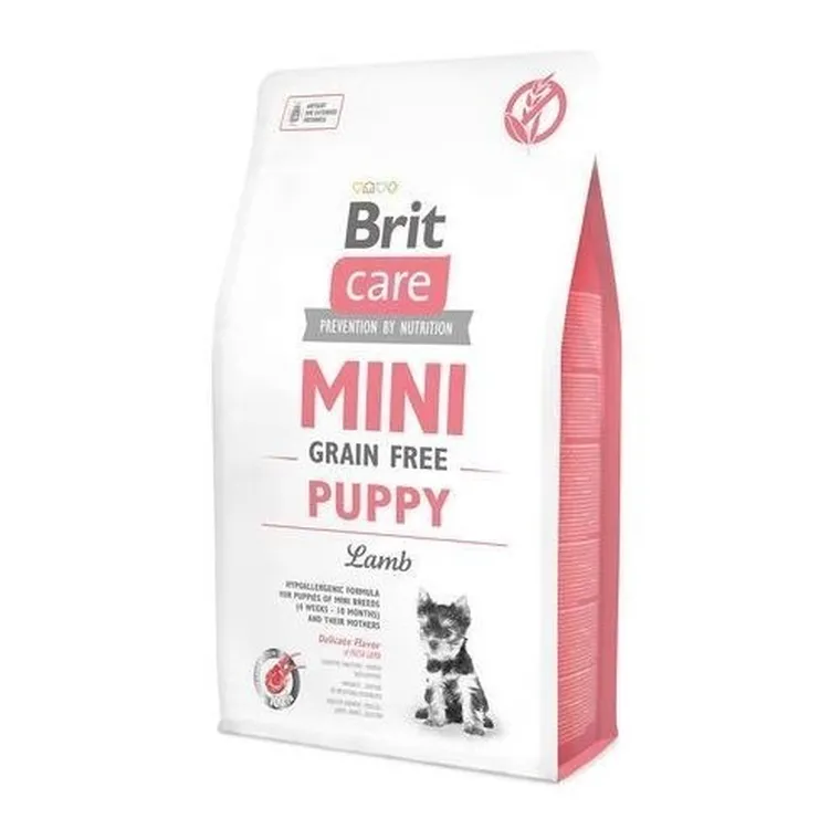 Brit Care, Mini Grain Free, Puppy, Lamb, karma sucha dla psa, 2 kg