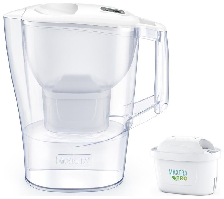 Brita, dzbanek filtrujący, Aluna+1 Maxtra Pro, biały, 2.4l