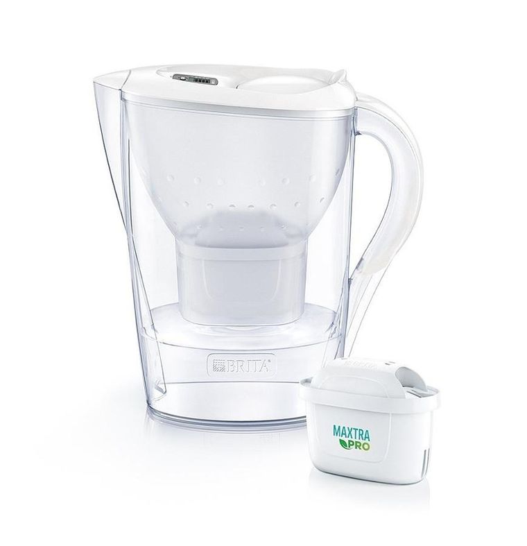 Brita, dzbanek filtrujący, Marella+1 Maxtra Pro Pp, biały, 2.4l