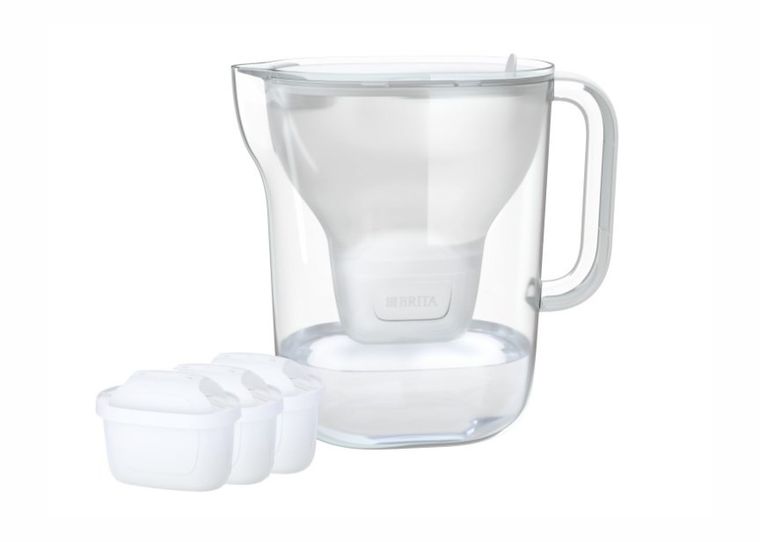 Brita, Essential XL, dzbanek filtrujący, 3 wkłady, biały