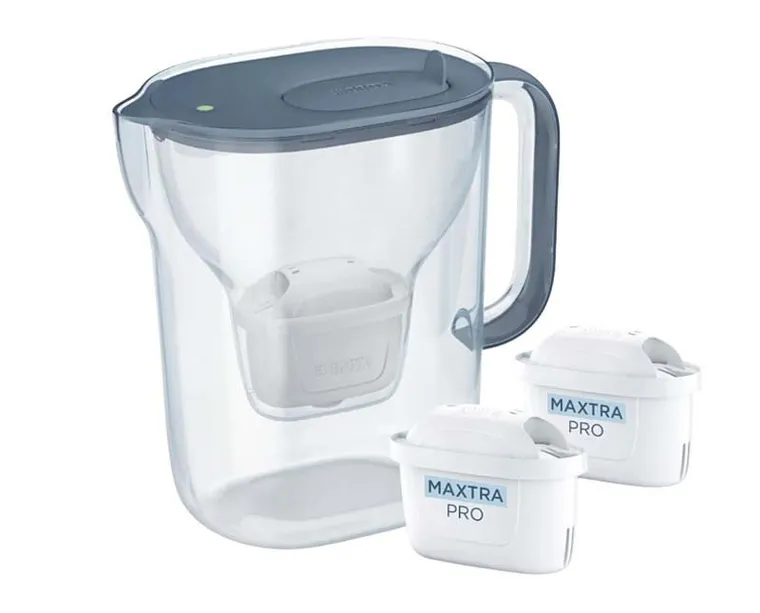 Brita, Style Essential, dzbanek filtrujący, 2 wkłady MaxtraPro PP, ciemnoniebieski, 2,4l