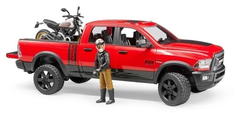 Bruder, Dodge RAM 2500 Powe, z motorem