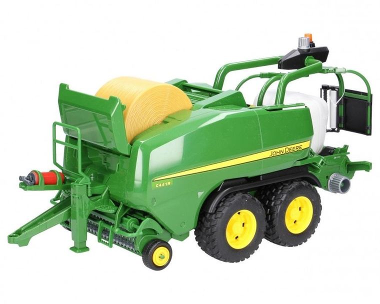 Bruder, John Deere, prasa rolujaca do slomy