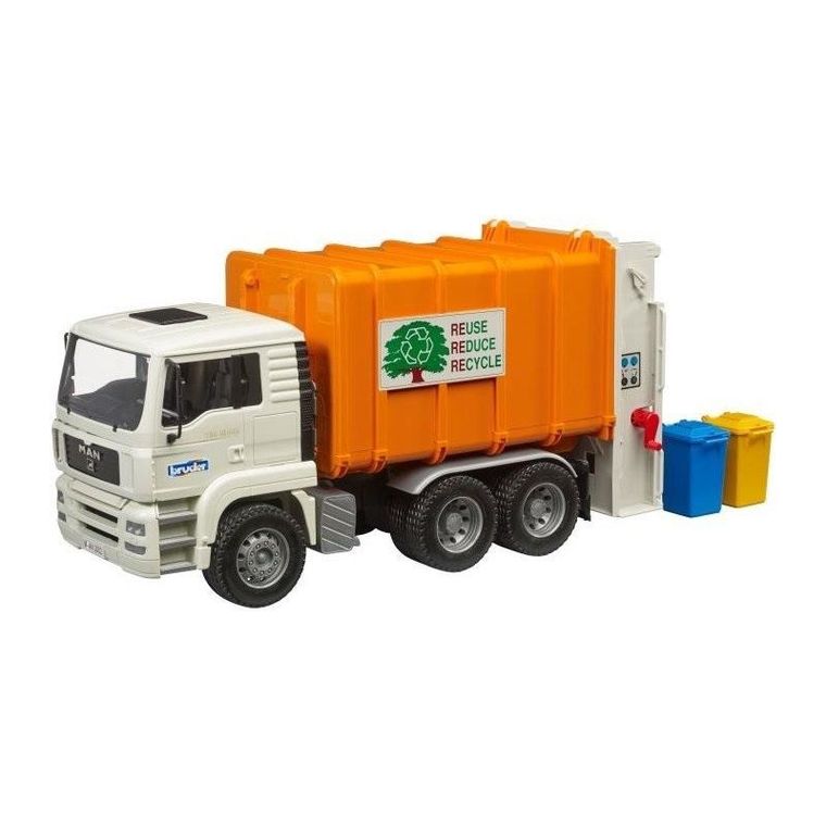 Bruder, MAN TGA, śmieciarka z tylnym załadunkiem