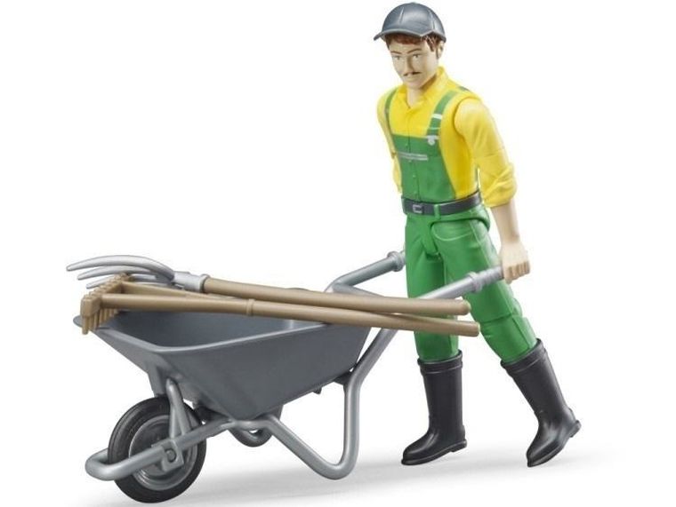 Bruder, Pracownik konserwacji zieleni, figurka
