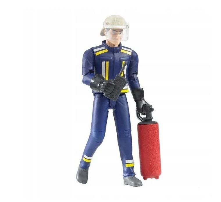 Bruder, strażak z gaśnicą, figurka z akcesoriami