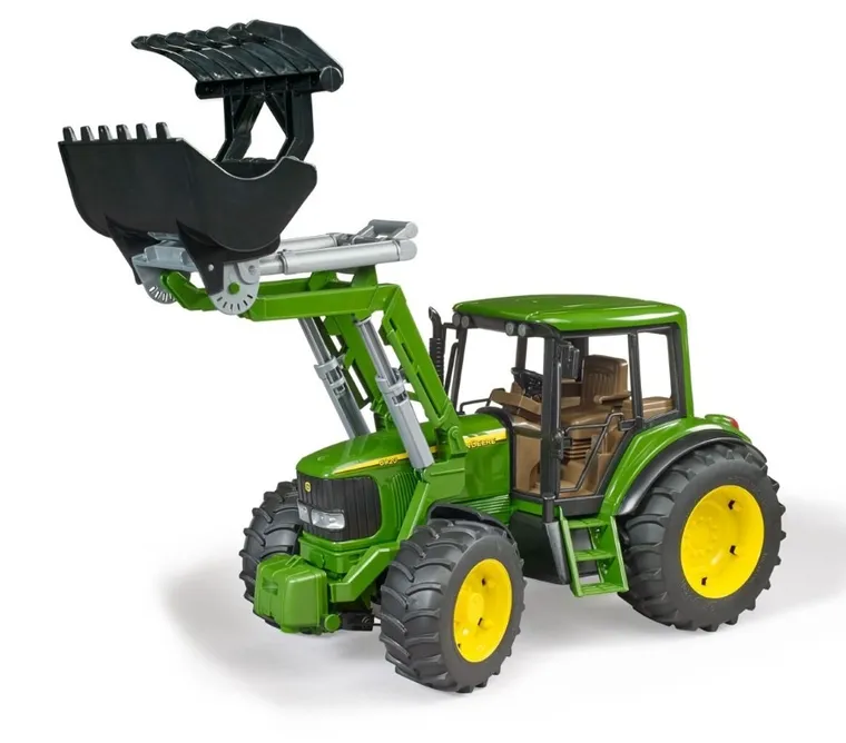 Bruder, Traktor John Deere 6920 z ładowarką czołową