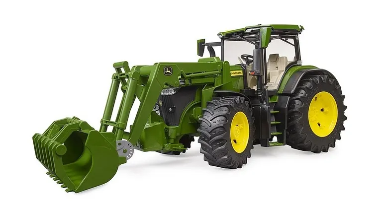 Bruder, Traktor John Deere 7R 350 z ładowaczem, 1:16