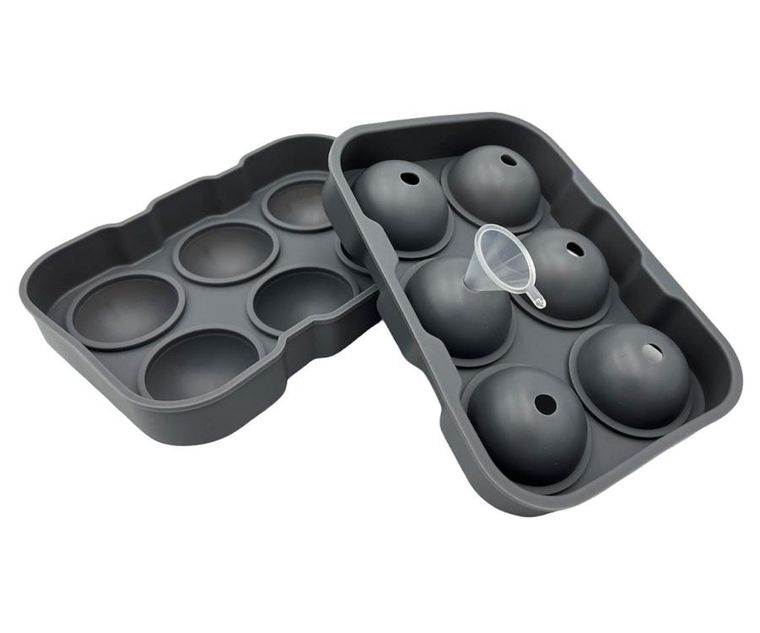Brunbeste, forma silikonowa na 6 kul lodowych do drinków napojów