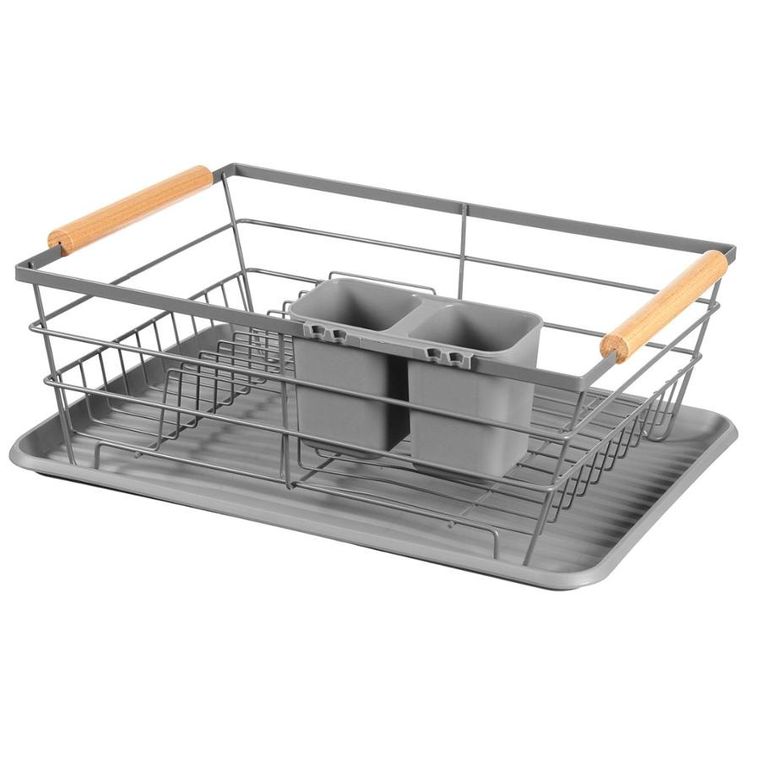 Brunbeste, suszarka do naczyń z ociekaczem i tacą