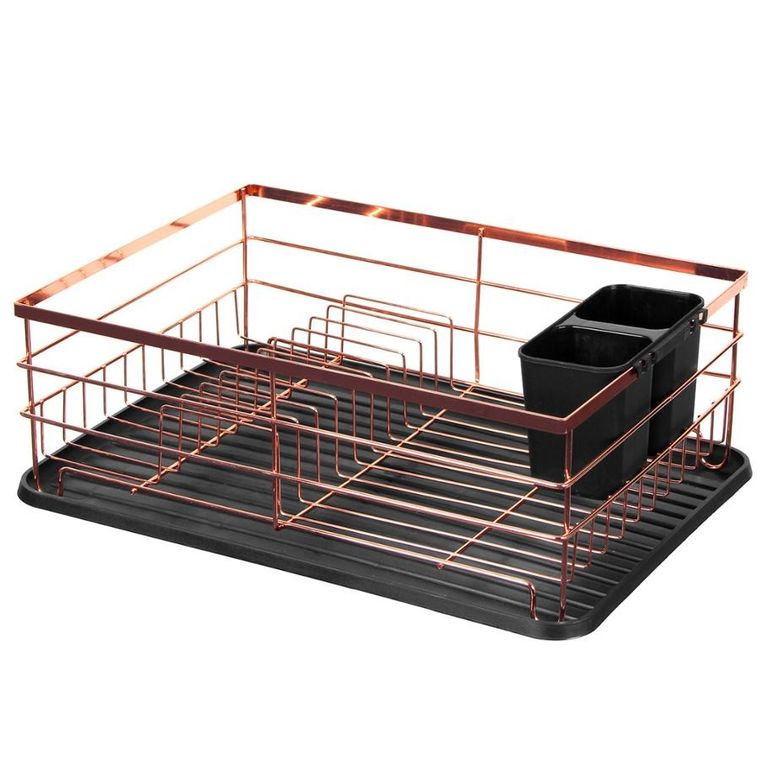 Brunbeste, suszarka do naczyń z ociekaczem i tacą