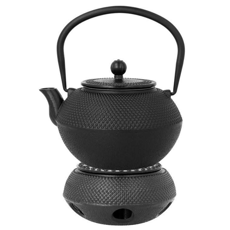 Brunbeste, zaparzacz z filtrem i podgrzewaczem, żeliwny, 850 ml, 2489