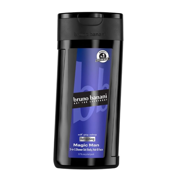 Bruno Banani, żel pod prysznic 3w1, magic men, 250 ml