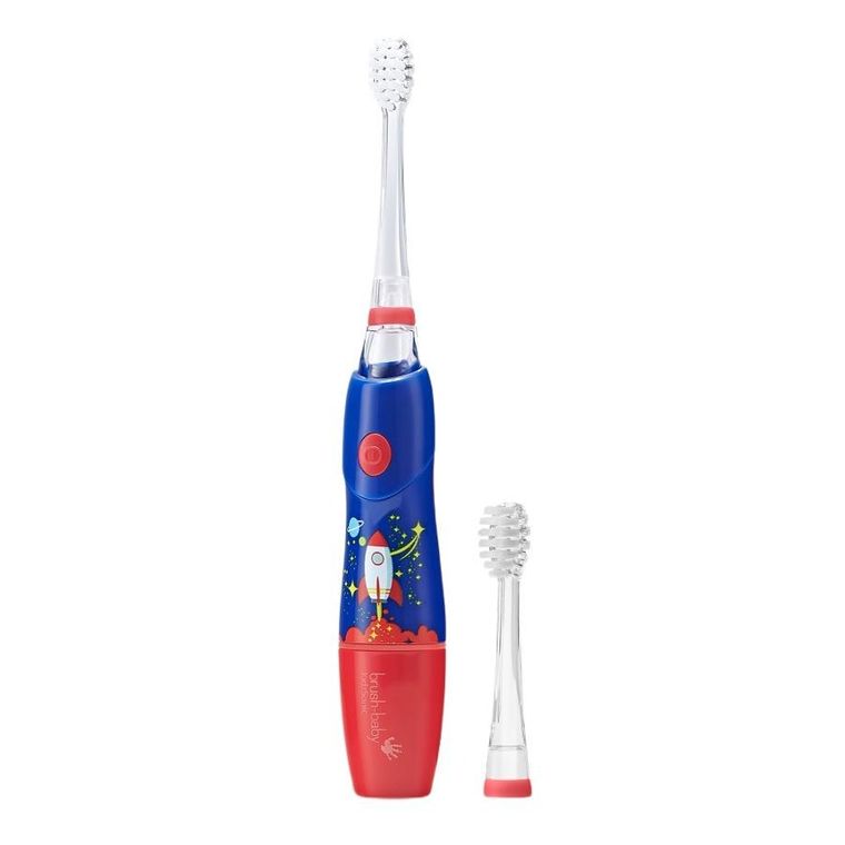 Brush-Baby, KidzSonic, szczoteczka soniczna dla dzieci w wieku 3+ lat, Rocket
