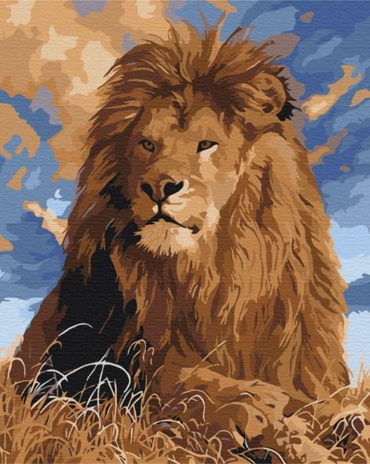 Brushme, malowanie po numerach, prawdziwy gigant, 40-50 cm