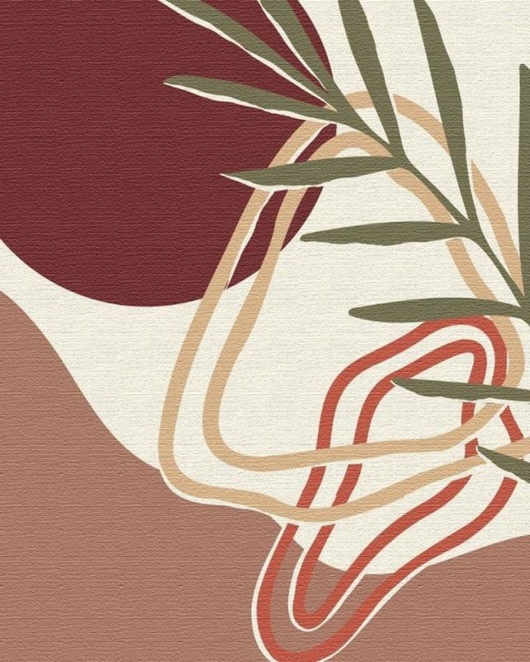 Brushme, malowanie po numerach, tryptyk pastelowy, 40-50 cm