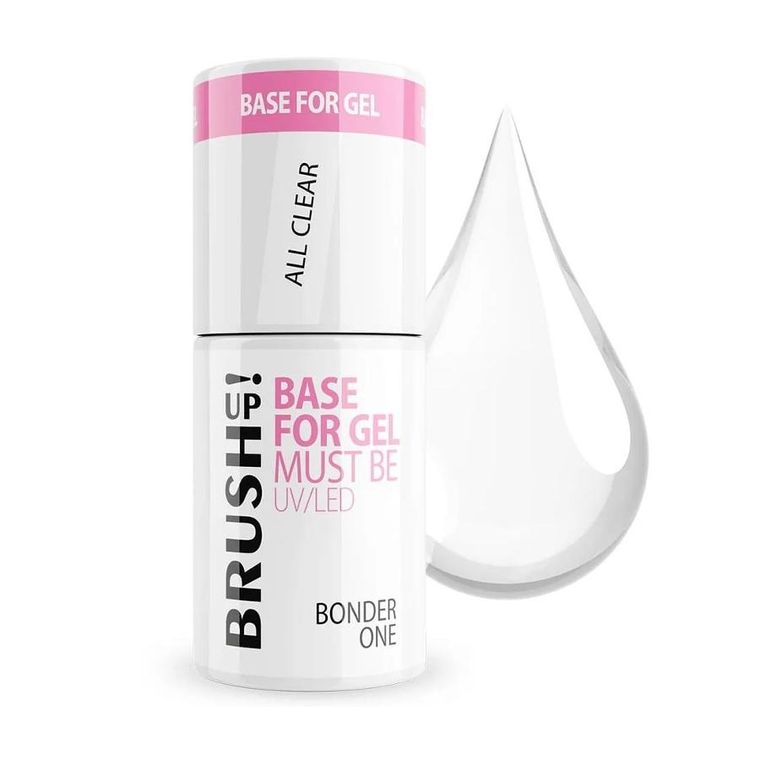 BrushUp!, Base For Gel, baza hybrydowa do paznokci pod żel Bonder One, 5g
