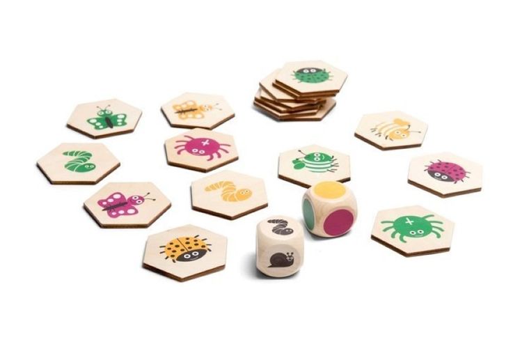 BS Toys, 4w1, Znajdź robaczka XL, gra familijna