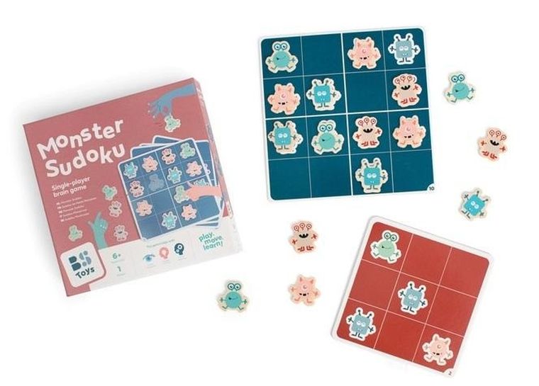 BS Toys, Sudoku, gra drewniana