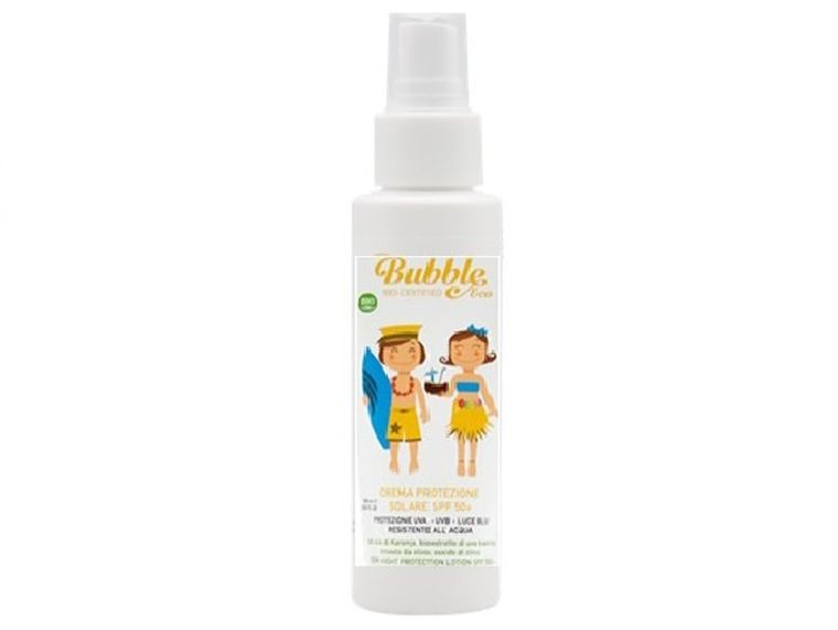 Bubble&Co, organiczne kojące mleczko po opalaniu dla dzieci i niemowląt, 100 ml, 0m+