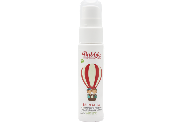 Bubble&co, organiczny zmiękczający olejek na ciemieniuchę, 70 ml, 0m+