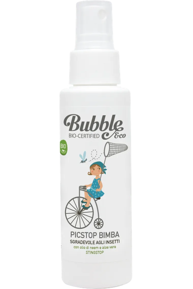 Bubble&Co, PICSTOP, Organiczna emulsja dla dziewczynki, 0m+, 100ml