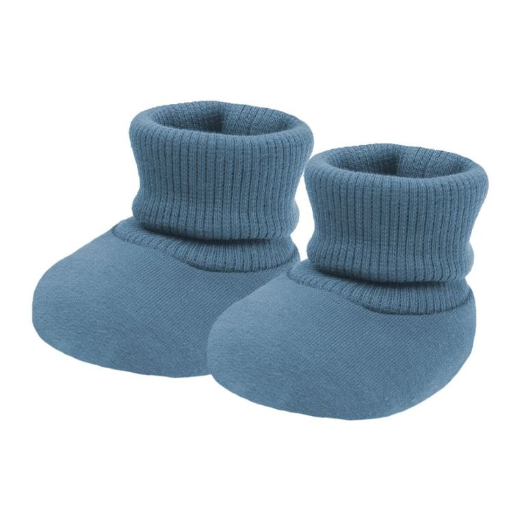 Buciki niechodki chłopięce, niebieskie, Nicol