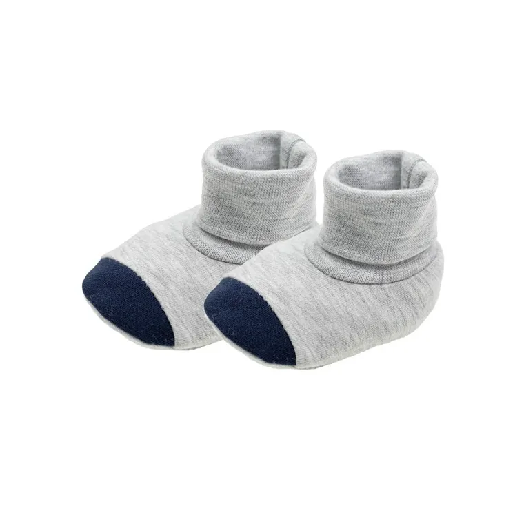 Buciki niechodki chłopięce, szare, Nicol