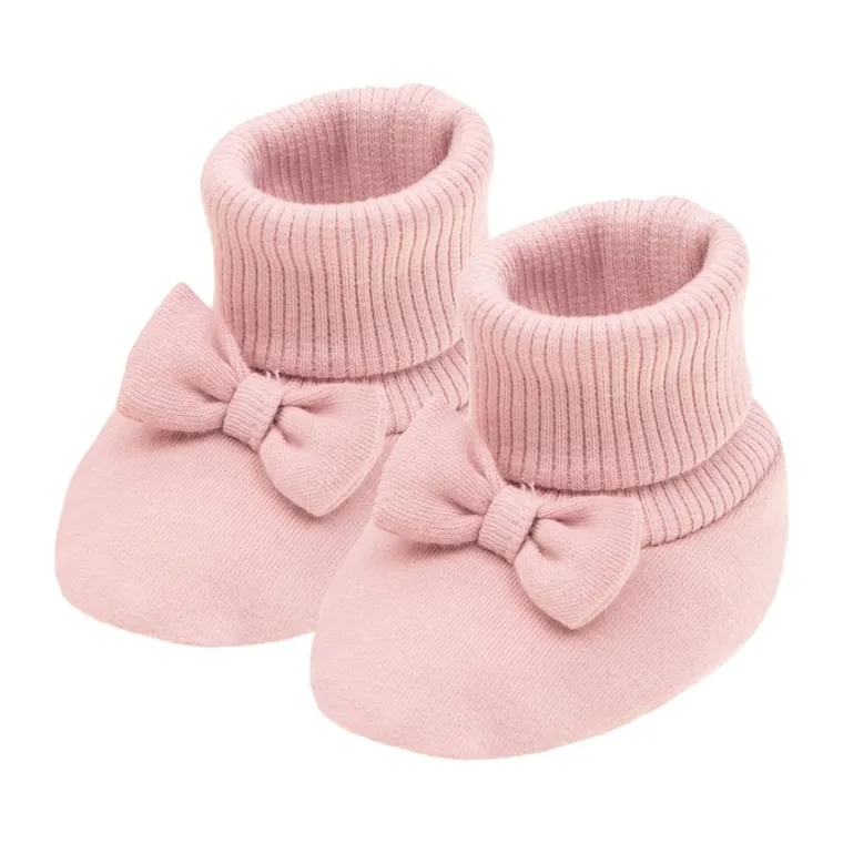 Buciki niechodki dziewczęce, różowe, Nicol