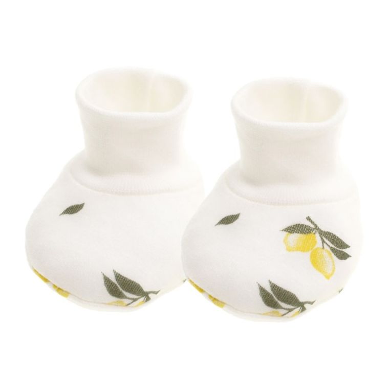 Buciki niechodki niemowlęce, żółte, Nicol