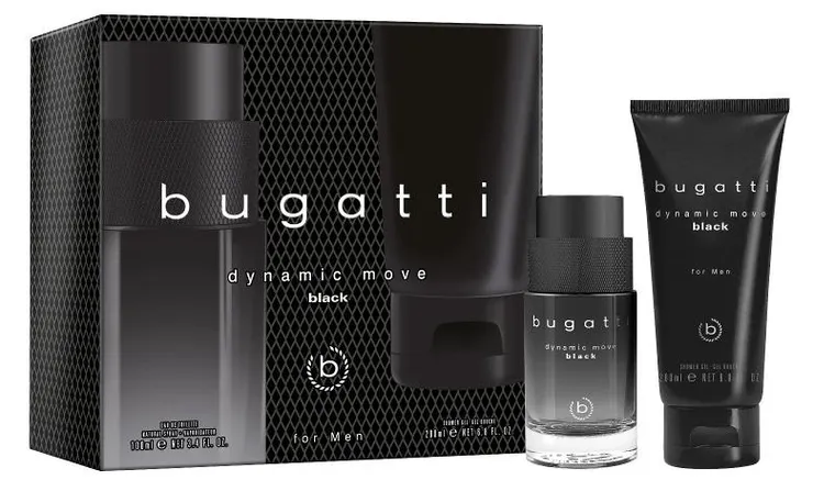 bugatti fashion dynamic move black woda toaletowa 100 ml   zestaw