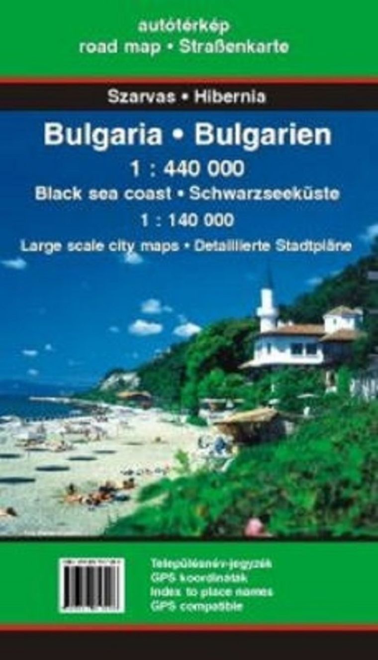 Bułgaria 1 : 440000. Mapa samochodowa