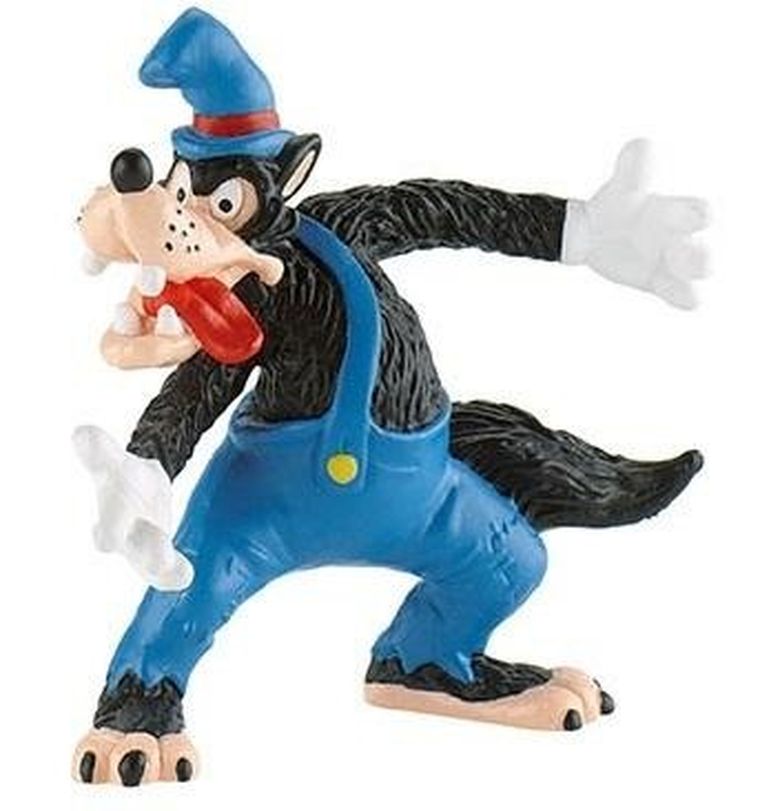 Bullyland, Disney, Trzy małe świnki, Big Bad Wolf, figurka