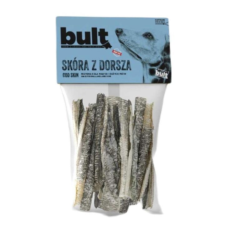 Bult, skóra z dorsza dla psa, 50g