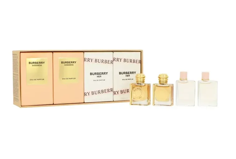 Burberry, zestaw mini: Goddess, woda perfumowana, 2-5 ml + Burberry Her, woda perfumowana, 2-5 ml