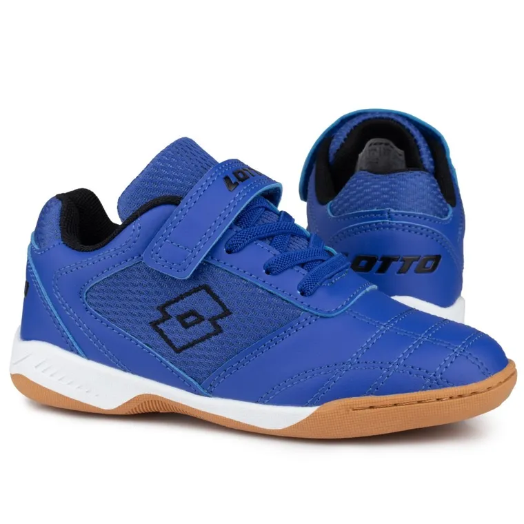 Buty piłkarskie dziecięce, halowe, niebieskie, Whizzer K