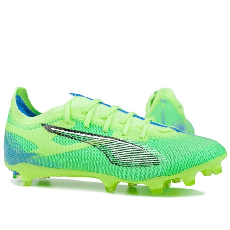 Buty piłkarskie męskie, turfy/lanki, zielone, Puma Ultra 5 Match