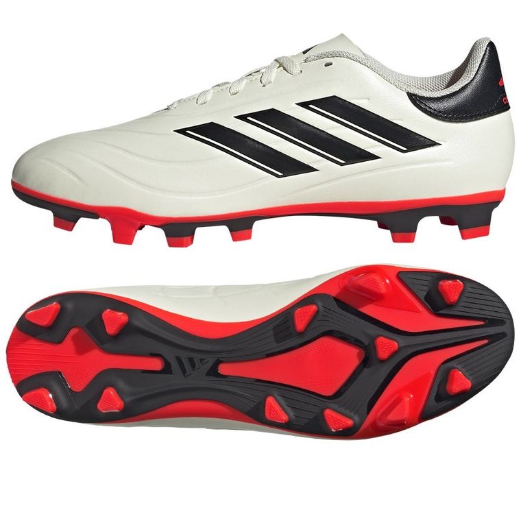 Buty piłkarskie, unisex, korki, białe, Adidas Copa Pure