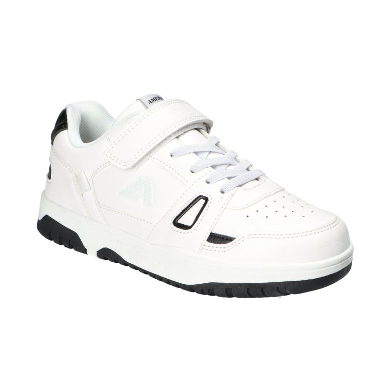 Buty sportowe chłopięce, białe, American Club