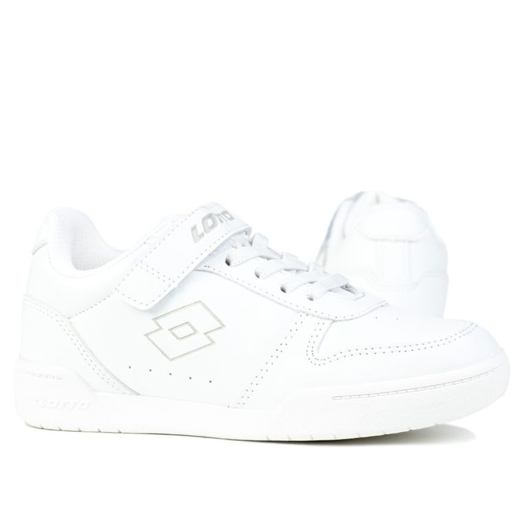 Buty sportowe chłopięce, białe, Lotto