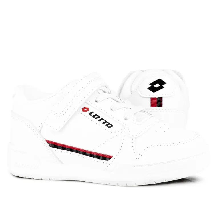 Buty sportowe chłopięce, białe, Lotto