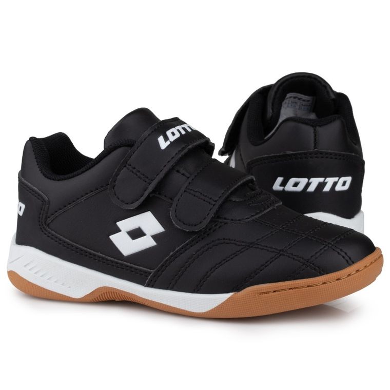 Buty sportowe chłopięce, czarne, Lotto