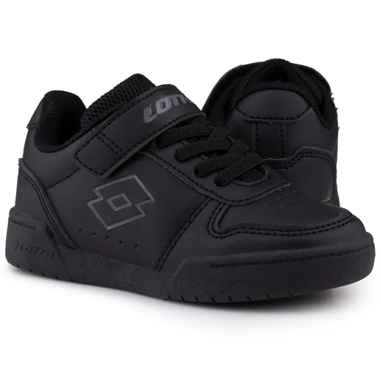 Buty sportowe chłopięce, czarne, Lotto