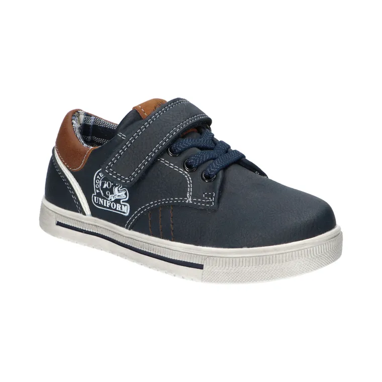 Buty sportowe chłopięce, granatowe, American Club